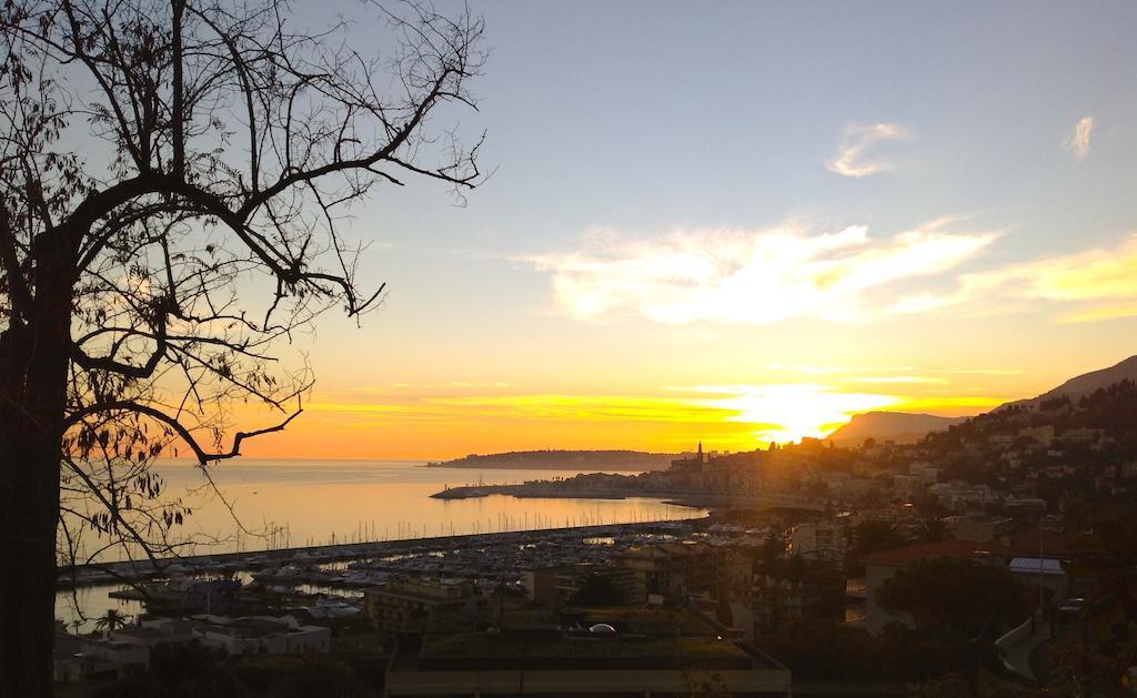 Cap Au Sud,Vue Panoramique Mer,Piscine Menton Kültér fotó