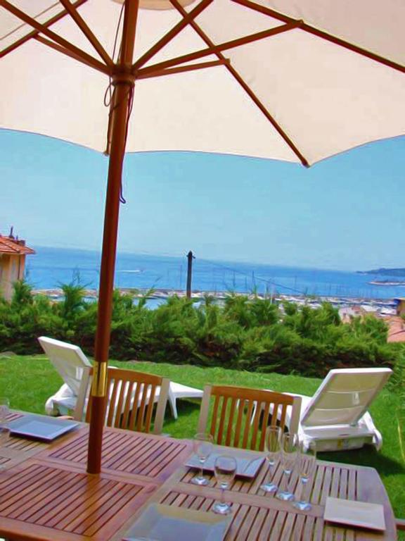 Cap Au Sud,Vue Panoramique Mer,Piscine Menton Kültér fotó